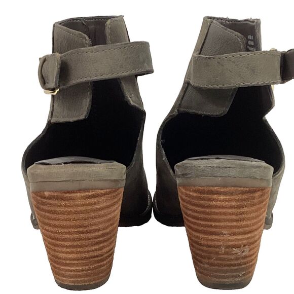 Cole Haan Grand OS-Women 8(B) Leather Buckle Slingback Closed Toe W17665 -212912 - Picture 4 of 15